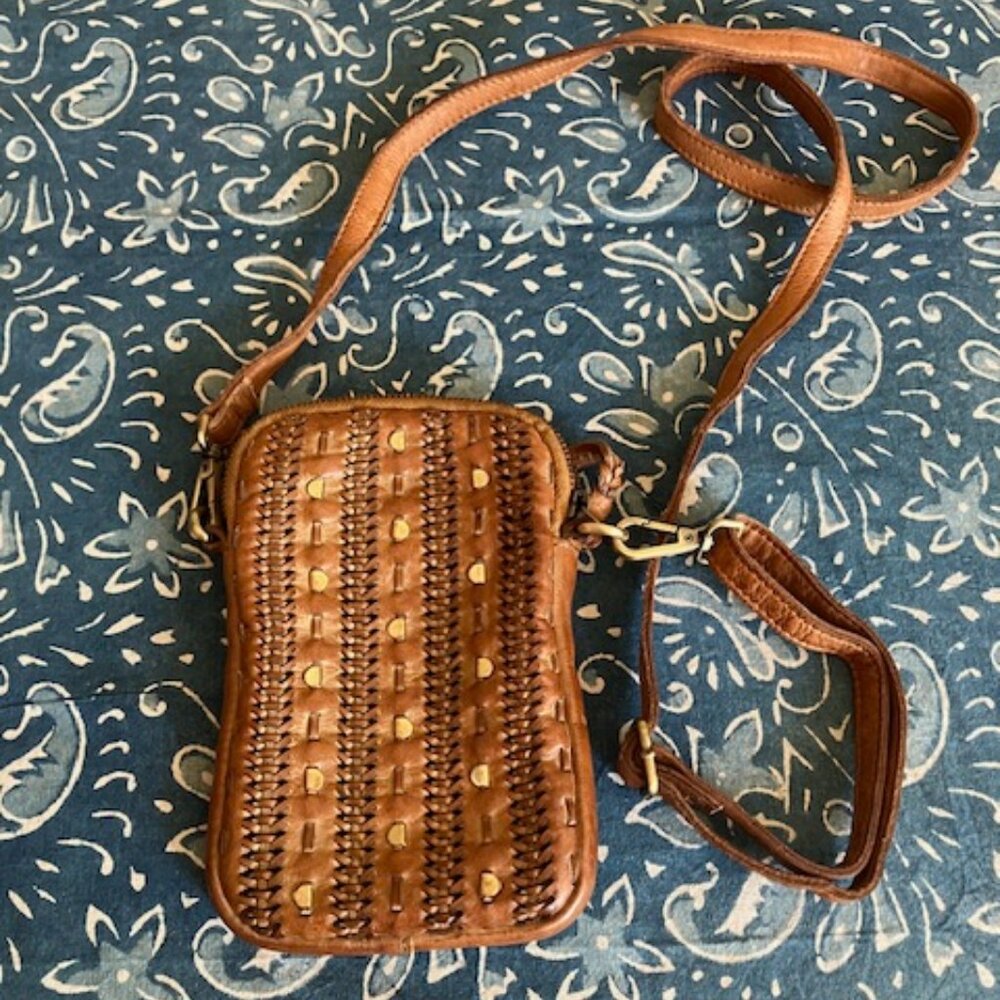 Sundance Catalog, ItalianLeather, Crossbody On-the-Go Bag, Karma of Charme Brand